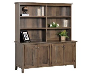 QW Amish Manhattan Double Door Base & Optional Hutch