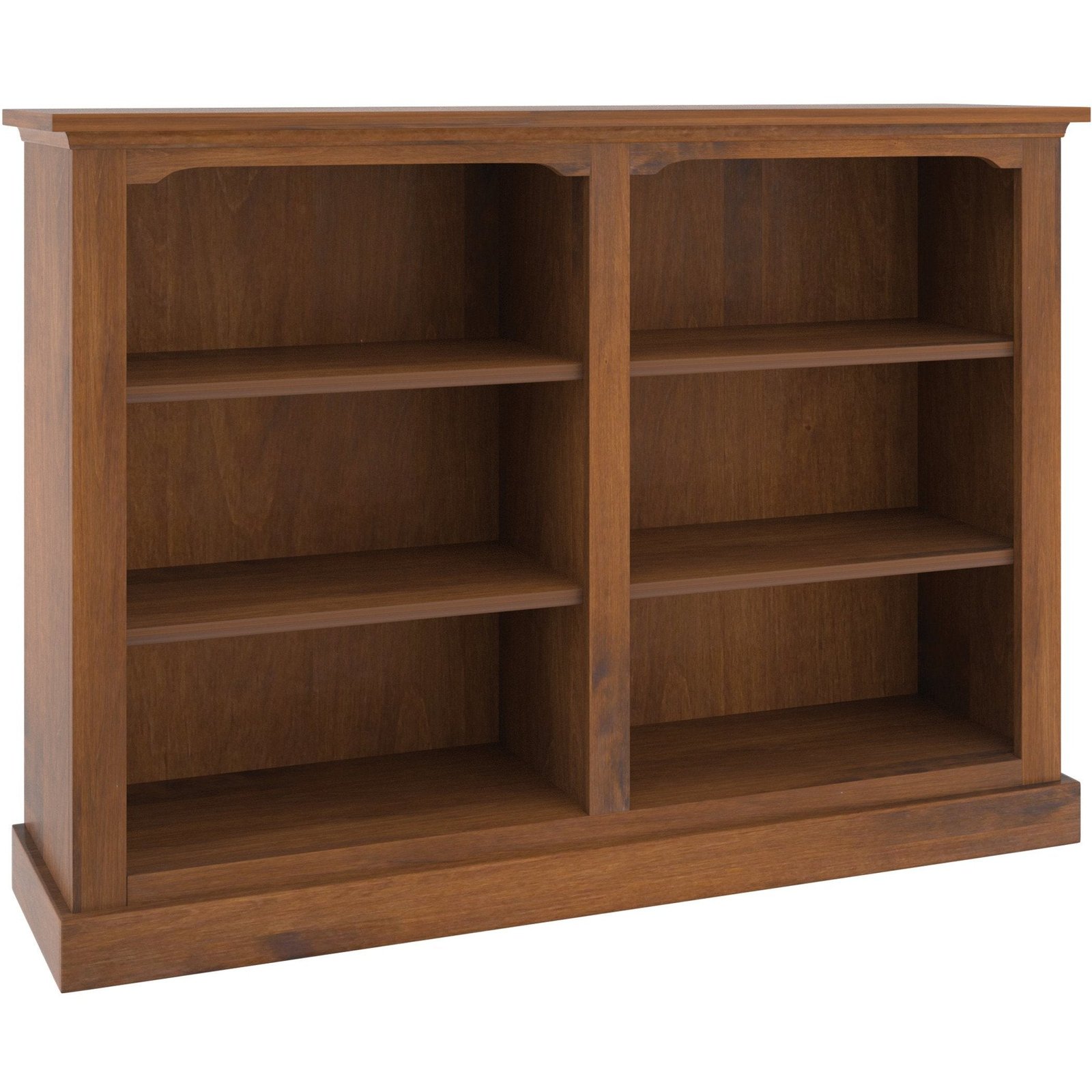 QW Amish Aspen 48"W Bookcase (choose your height)