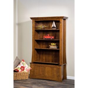QW Amish Modesto Toy Box Bookcase